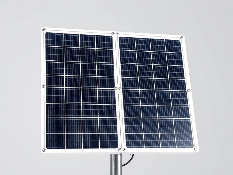 Panneau solaire bifacial haute performance verre-verre
