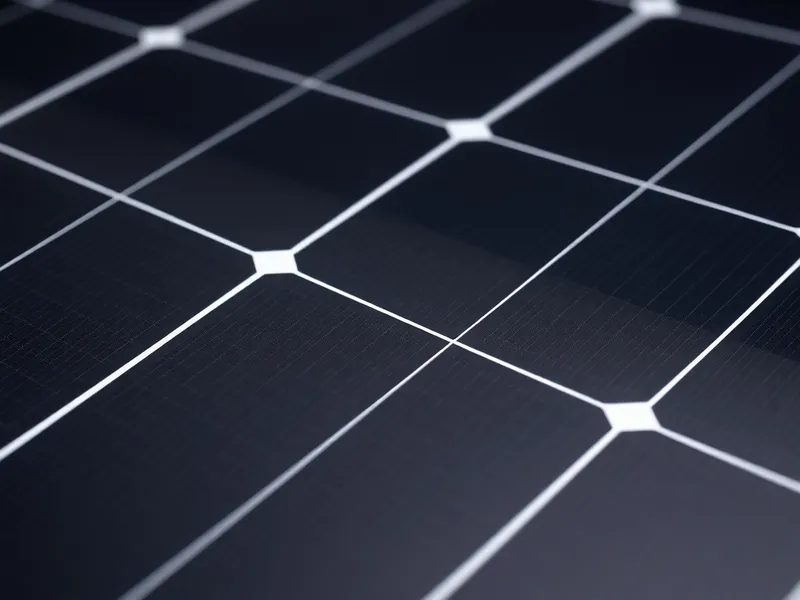 Panneau solaire full black monocristallin haut rendement